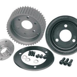 Front Belt Drive Pulley for BDL Belt Drives Aluminium Anodized 48 teeth