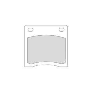 Road Platinum Mid-Metallic Brake Pads Organic