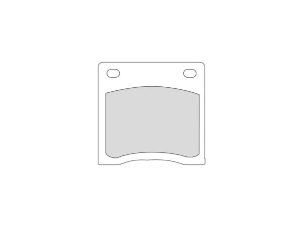 Road Platinum Mid-Metallic Brake Pads Organic