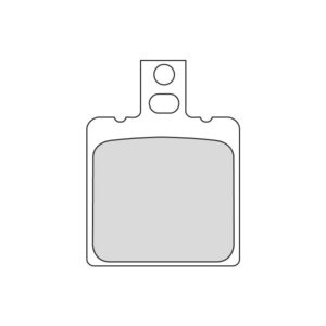 Road Platinum Mid-Metallic Brake Pads Organic