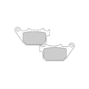 Road Platinum Mid-Metallic Brake Pads Organic Rear