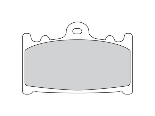 Road Platinum Mid-Metallic Brake Pads Organic