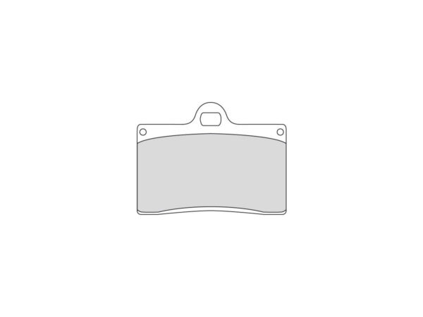 Road Platinum Mid-Metallic Brake Pads Organic