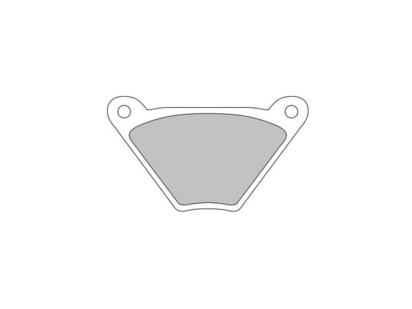Road Platinum Mid-Metallic Brake Pads Organic Front Rear
