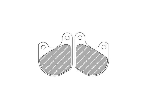 Road Platinum Mid-Metallic Brake Pads Organic Front
