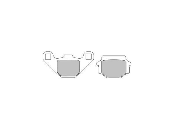 Road Sintered Brake Pads Sinter Rear