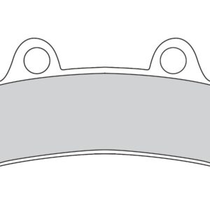 Road Platinum Mid-Metallic Brake Pads Organic