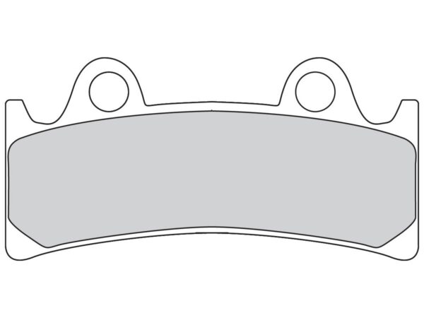 Road Platinum Mid-Metallic Brake Pads Organic