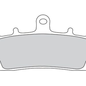 Road Platinum Mid-Metallic Brake Pads Organic Front