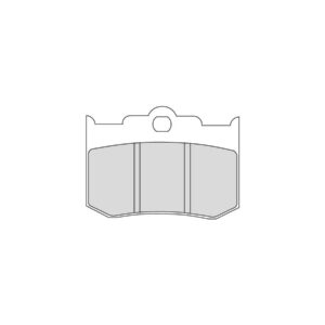 Road Platinum Mid-Metallic Brake Pads Organic