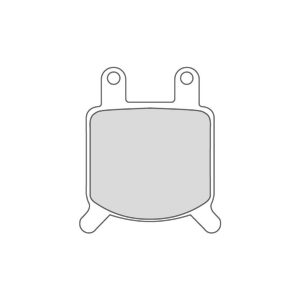 Road Platinum Mid-Metallic Brake Pads Organic