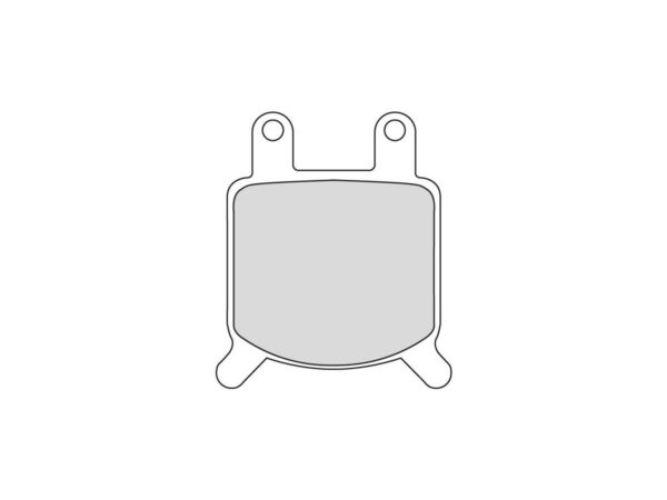 Road Platinum Mid-Metallic Brake Pads Organic