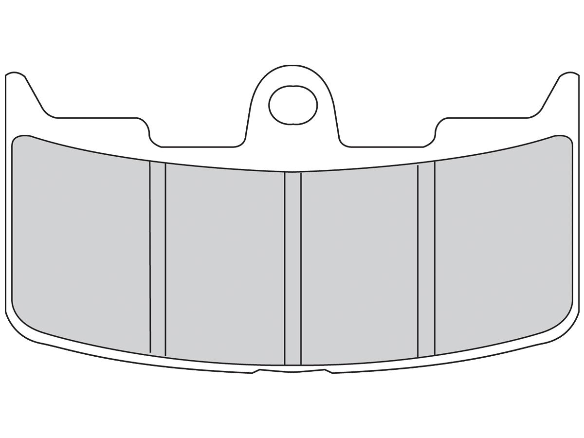 Road Sintered Brake Pads Sinter Front