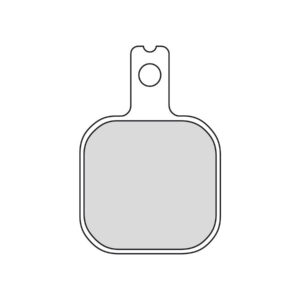 Road Platinum Mid-Metallic Brake Pads Organic