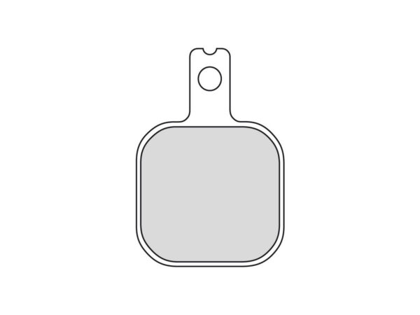 Road Platinum Mid-Metallic Brake Pads Organic