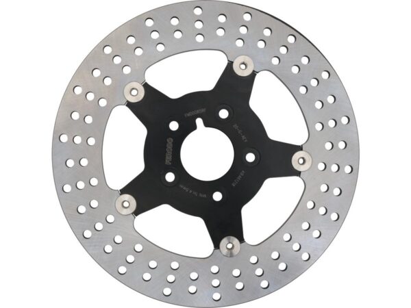 Floating Brake Rotor 5-Hole Black 11,5" Front