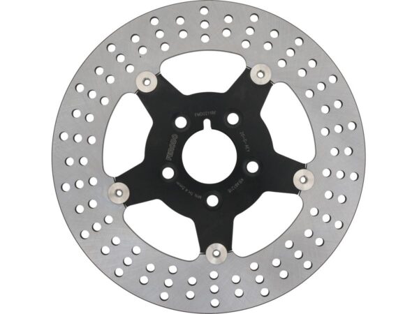 Floating Brake Rotor 5-Hole Black 11,5" Rear