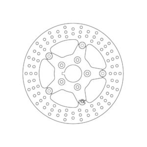 Floating Brake Rotor 5-Hole 11,5" Rear
