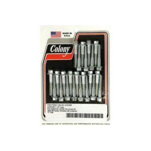 Rockerbox Cover Screw Kit for Panhead Chrome