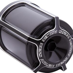 Beveled Reusable Oil Filter Black