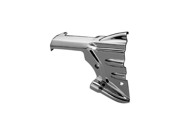 Transmission Shroud Oil Line Cover and Transmission Shroud Chrome