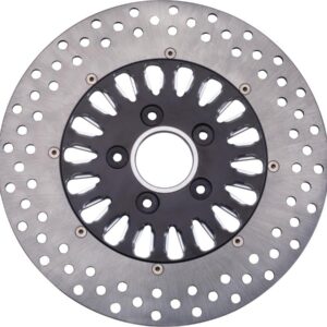 Nitro-18 2-Piece Brake Rotor Black Stainless Steel 11,5" Front