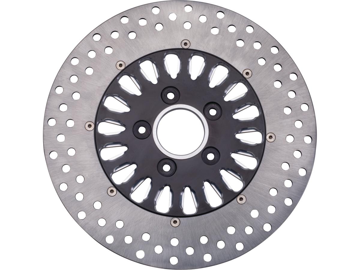 Nitro-18 2-Piece Brake Rotor Black Stainless Steel 11,5" Rear