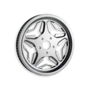 Speed Star Belt Pulley Chrome 1 1/8" 70 teeth