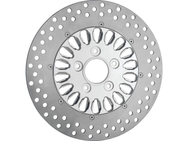 Nitro-18 2-Piece Brake Rotor Black Stainless Steel 11,8" Front