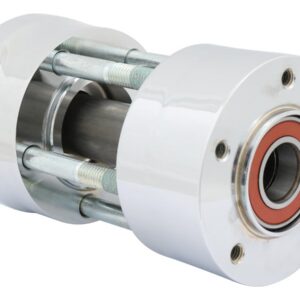 Rear Wheel Hub Chrome Non-ABS Dual Flange