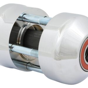 Single Rotor ABS Front Wheel Hub Chrome ABS Single Flange