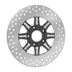 Velocity 2-Piece Brake Rotor Black Stainless Steel 11,8" Front