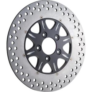 Meridian 2-Piece Brake Rotor Black Rear
