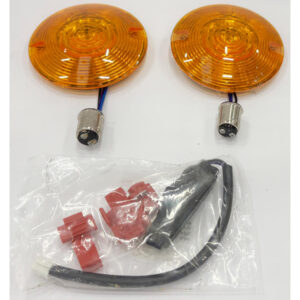Front LED Turn Signal Conversion, Flat Amber Lens