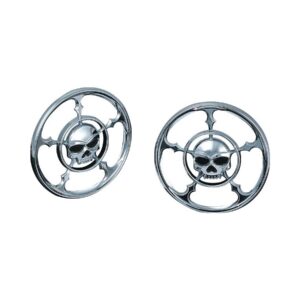 Zombie Speaker Grills Chrome