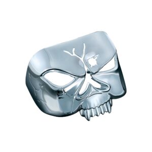 Zombie Taillight Cover Chrome