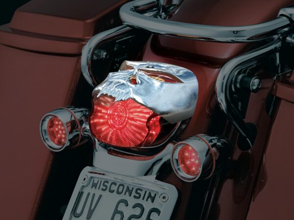 Zombie Taillight Cover Chrome — изображение 2