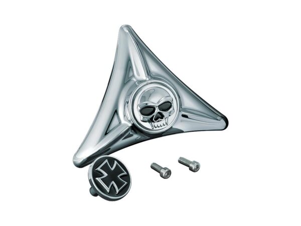 License Plate Mount Hole Cover Chrome — изображение 2