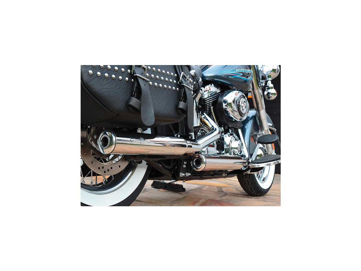 Gun Smooth Slip On Mufflers Donut End Cap Polished Polished
