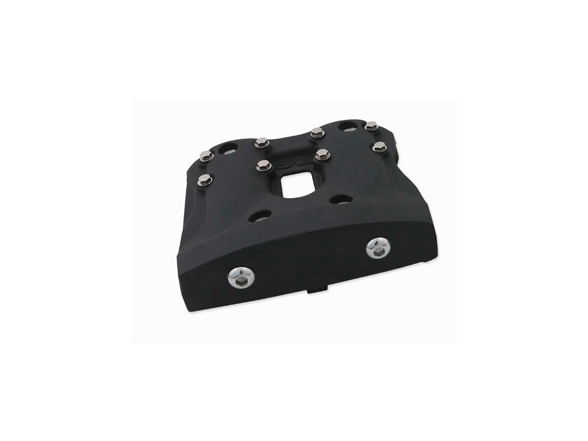 WTF Rocker Box Cover Shovel Style For Sportster 04-20 Black Satin