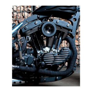 WTF Rocker Box Cover Shovel Style For Evo Black Satin