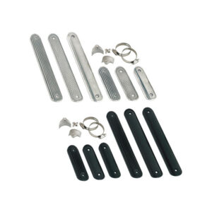 Fish Scale Exhaust Heat Shield Black