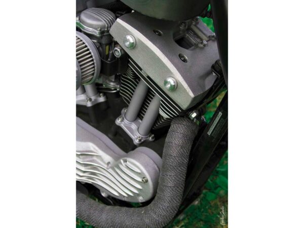 WTF Rocker Box Cover Shovel Style For Sportster 86-03 Raw — изображение 2