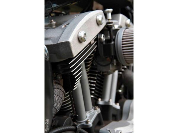 WTF Rocker Box Cover Shovel Style For Sportster 86-03 Raw — изображение 3