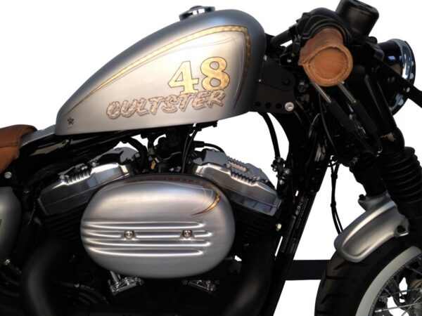 Fin Air Cleaner Cover Black Ready To Paint
