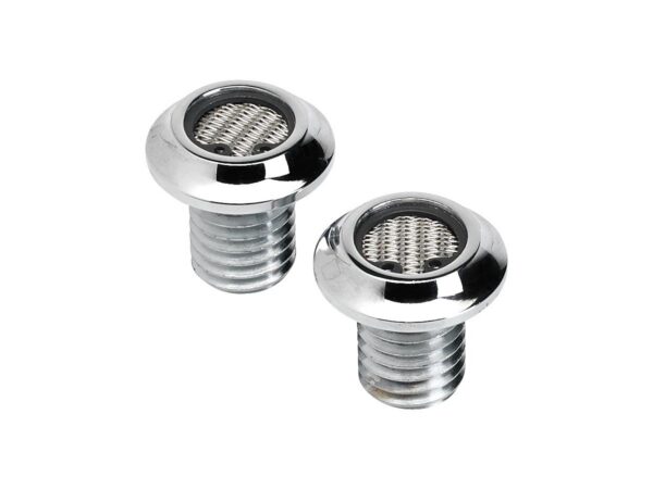 Radius Breather Bolts 1/2"-13 Chrome