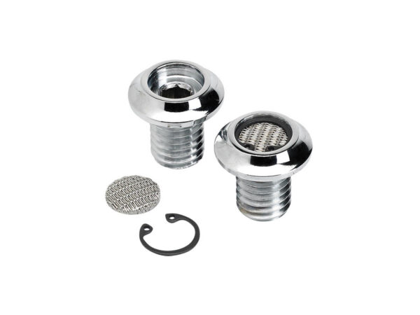 Radius Breather Bolts 1/2"-13 Chrome — изображение 2