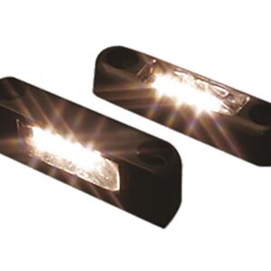 Top Fx LED Housing White LED Black Clear