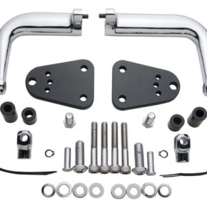 Adjustable Highway Peg Mounts Chrome
