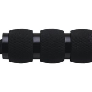 Air Cushion Footpegs Black, Anodized